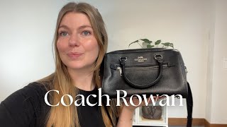 Coach Rowan Review [upl. by Sallee58]