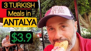 ANTALYA Where to eat cheap foods during your travel [upl. by Anait787]