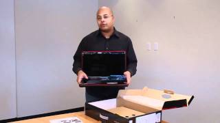 Toshiba Qosmio X505 Unboxing HD [upl. by Esinal]