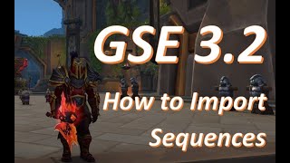 How to Import Sequences into GSE 32  Updated Video Here httpsyoutubeMy2Bmyhs20g [upl. by Benedetto]