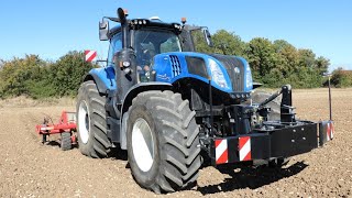 Essai du tracteur New Holland T8380 Autocommand Genesis [upl. by Norad]