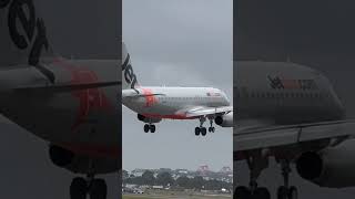 Jetstar A320200 Arriving from Melbourne melbourne youtubeshorts airline youtube automobile [upl. by Aniluj596]