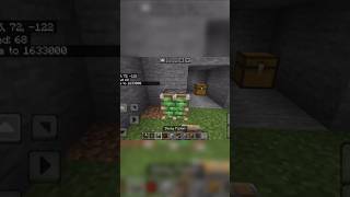 Minecraft secret entrance 🤫 minecraft minecraftseeds minecraftguide bestseedminecraft [upl. by Siravat]