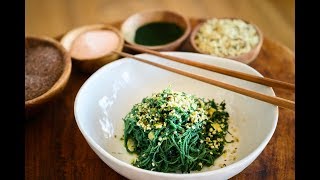 Spirulinové veganské nudle pro děti [upl. by Araf225]