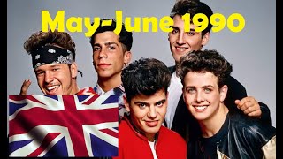 UK Singles Charts  MayJune 1990 [upl. by Arriaet]