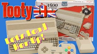 Amiga A500 Mini  First Look  How Easy Is It To Load Extra Games [upl. by Iramohs]