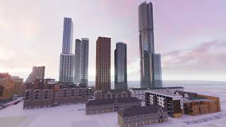 Canary wharf Buildings Towers Residences and Hotels [upl. by Burris]