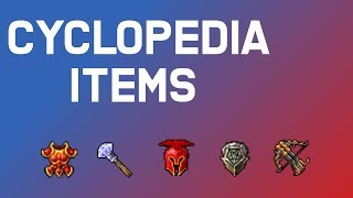 Tibia Cyclopedia  Items [upl. by Christos]