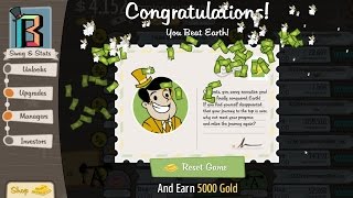 I BEAT THE GAME AdVenture Capitalist 125 [upl. by Horbal]