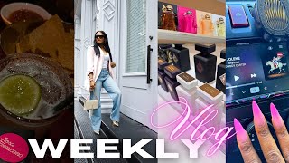 WEEKLY VLOG  FEELING ANXIOUS 😕 LASH EXTENSIONS NEW SHOES LUNCH WITH A FRIEND EVENT IN BROOKLYN [upl. by Dolora]