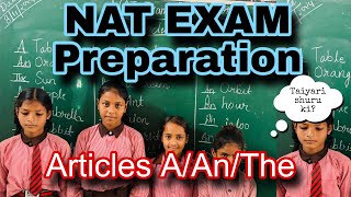 👩‍🏫NAT EXAM preparation of class 45  NIPUNBHARAT Articles AAnThe schoolactivityy [upl. by Obola]