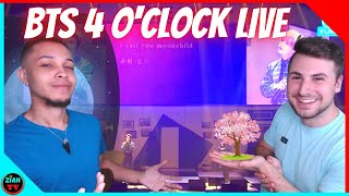 BTS 4 OCLOCK LIVE  REACTION 🎑 [upl. by Dean]