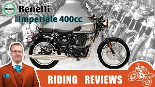 Exploring the Benelli Imperiale 400ccc Performance Comfort and Style [upl. by Cj]