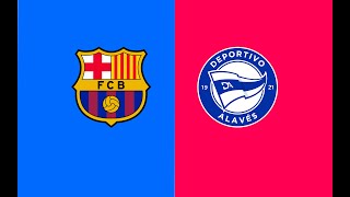 FC Barcelona vs Deportivo Alavés  LaLiga  FCB Taking 3 Points  EA Sports FC25 Lewandowski [upl. by Rosdniw501]