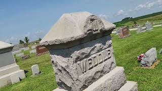 Croniger cemetery on way to cerro Gordo Illinois [upl. by Selwyn]