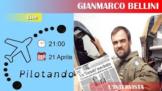 Il tornado abbattuto nella guerra del golfo La vita di Gianmarco Bellini  Live show [upl. by Xenos]