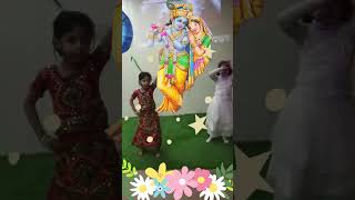 Hare Krishna 🙏💝shorts school viralvideo janmashtami [upl. by Auqinihs]