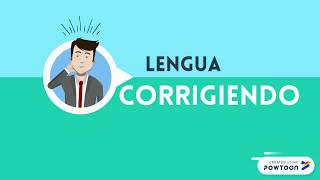 Lengua  Corrección de tareas Tema 7  Ejercicio 1 página 128 [upl. by Yelkrab93]