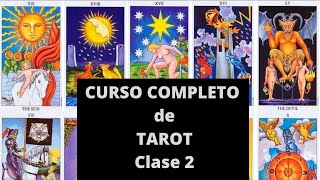 CURSO de TAROT GRATIS COMPLETO CLASE 2 [upl. by Anzovin]