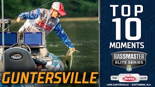 Top 10 Catches at Guntersville 2021 Bassmaster Elite [upl. by Aneelehs151]