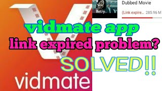 Vidmate link expired problem solved in Hindi by tech king [upl. by Ahsenre352]