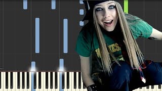 Avril Lavigne  Skater Boy  Instrumental Piano cover Ska8er Boi [upl. by Pell]