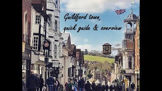 Guildford town England  Quick guide amp overview [upl. by Suzanna]