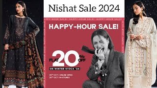 Nishat linen winter sale 2024  Flat 20 Off [upl. by Barbee921]