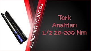 Tork Anahtarı 12 20200 Nm  Kullanım Videosu [upl. by Yneffit678]