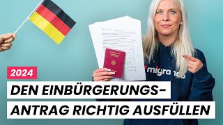 Einbürgerung So füllst du den Antrag richtig aus [upl. by Mirabella]