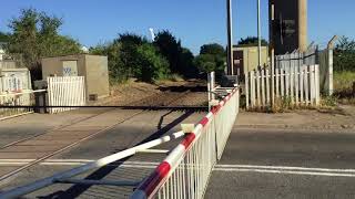 Avonmouth Dock Junction Level Crossing Bristol Saturday 30062018 [upl. by Arit62]