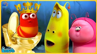 Larva CARTOONS Episode 96THE KINGS LONELY THRONE  Cartoons box by SMToon Asia [upl. by Tricia392]