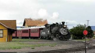 Cumbres Toltec Scenic Railroad 489 REVERSE [upl. by Sara-Ann]