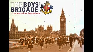 The Boys Brigade Jubilee Gardens London 30th August 1980 quotFirst for Boysquot [upl. by Akerdnuhs380]