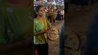 Parai Attam Tamilnadu Oldest Folk Art festival festivalscenes culturalfestivaltemplestourism [upl. by Nolyarb]