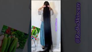 😱Most Powerful Okra GelHow To Get Super Shiny Long Hair💯shorts hairgrowth RadhaSkincare [upl. by Noonberg]