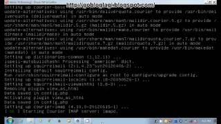 Linux Debian Wheezy 78  SETUP WEBMAIL SERVER [upl. by Allenrad817]