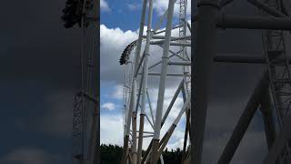 Absolutely wicked turnaround  Hyperia Thorpe Park  Mack Rides Hyper Coaster  Chersey UK [upl. by Brian]