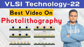 Photolithography Process  Optical Lithography In VLSI  VLSI technology [upl. by Ynohtnanhoj101]