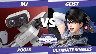 Pound 2019 SSBU  MJ ROB VS GA Geist Bayonetta Smash Ultimate Pools [upl. by Srevart871]