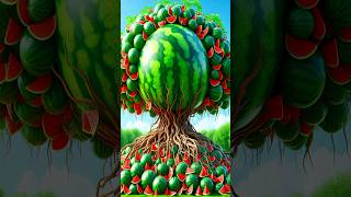 Easy and fast method for planting and growing watermelon trees from seeds gardening [upl. by Ennire]