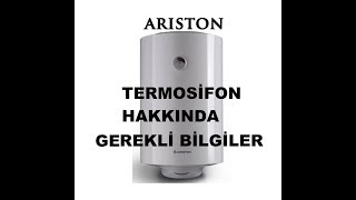 Termosifon hakkında bilmeniz gerekenler  thermosiphon maintenance [upl. by Zetrom]