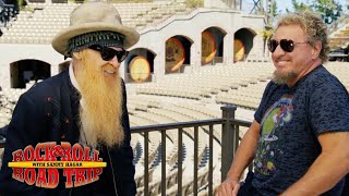 Sammy Hagar and Billy Gibbons Perform ZZ Tops Waitin for the Bus  Rock amp Roll Road Trip [upl. by Aicak]