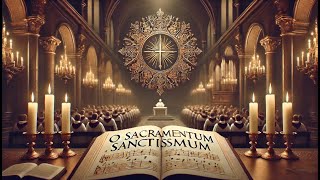 O Sacramentum Sanctissimum  Gregorian Chant Hymn for Eucharistic Adoration  Sacred Choir Music [upl. by Ban446]