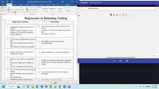 Difference between Retesting and Regression Testing In 5 mins manualtesting automationtesting [upl. by Killam858]