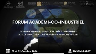 Découvrez le 1er Forum AcadémicoIndustriel International [upl. by Pollard708]