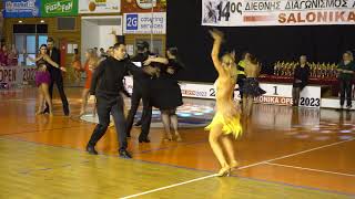 Salonika Open 1352023 Various Couples Rumba [upl. by Campy]