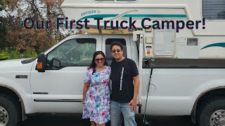 Seeing Our Truck Camper for the First Time  Ft Jonathan Yentch [upl. by Aivad]