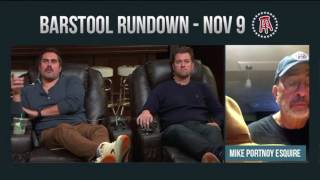 Barstool Rundown  November 9 2016 [upl. by Lehmann]