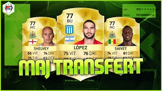 FUT16  MAJ Transfert 02  HIVER Saivet Shelvey Lisandro [upl. by Neyu]